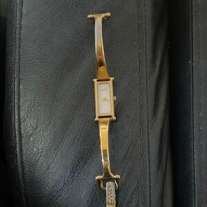 Gucci Gold Bracelet Watch